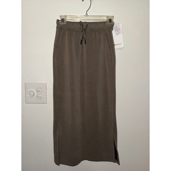 lululemon athletica Dresses & Skirts - Lululemon Bound to Bliss Softstreme Maxi Skirt Nomad‎ Size 2 NWT